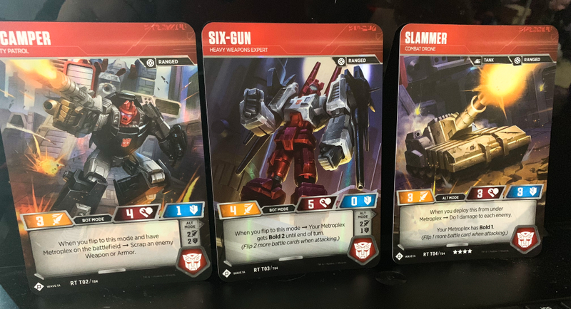 Illustration for article titled The Transformers Trading Card Game's Metroplex Is As Big As My Face